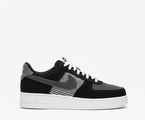 Nike Air Force 1 Noir & Gris — Style Élégant et Confort Premium