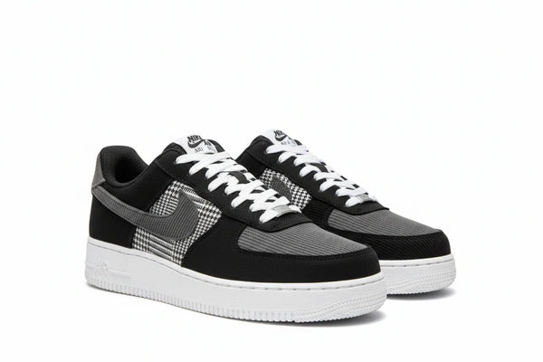 Nike Air Force 1 Noir & Gris — Style Élégant et Confort Premium