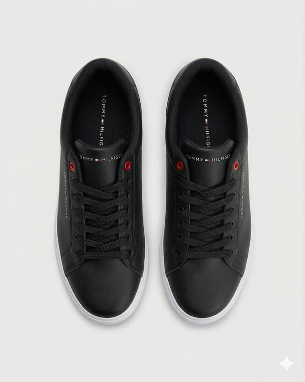 Tommy Hilfiger Classic Noir – Sneakers Élégantes Homme