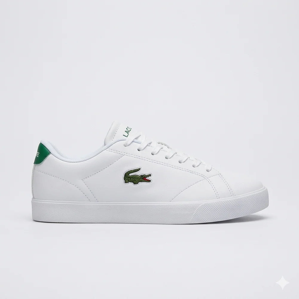 Lacoste Lerond Pro – Sneakers Homme Blanc/Vert | Élégance & Confort