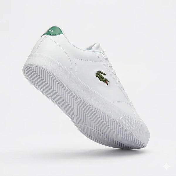 Lacoste Lerond Pro – Sneakers Homme Blanc/Vert | Élégance & Confort