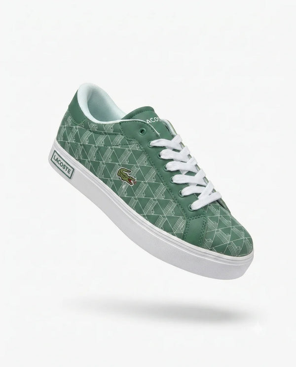 Lacoste Lerond Monogram – Baskets Homme Vert Menthe