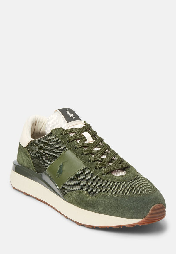 Polo Ralph Lauren Train 89 – Vert Kaki & Crème