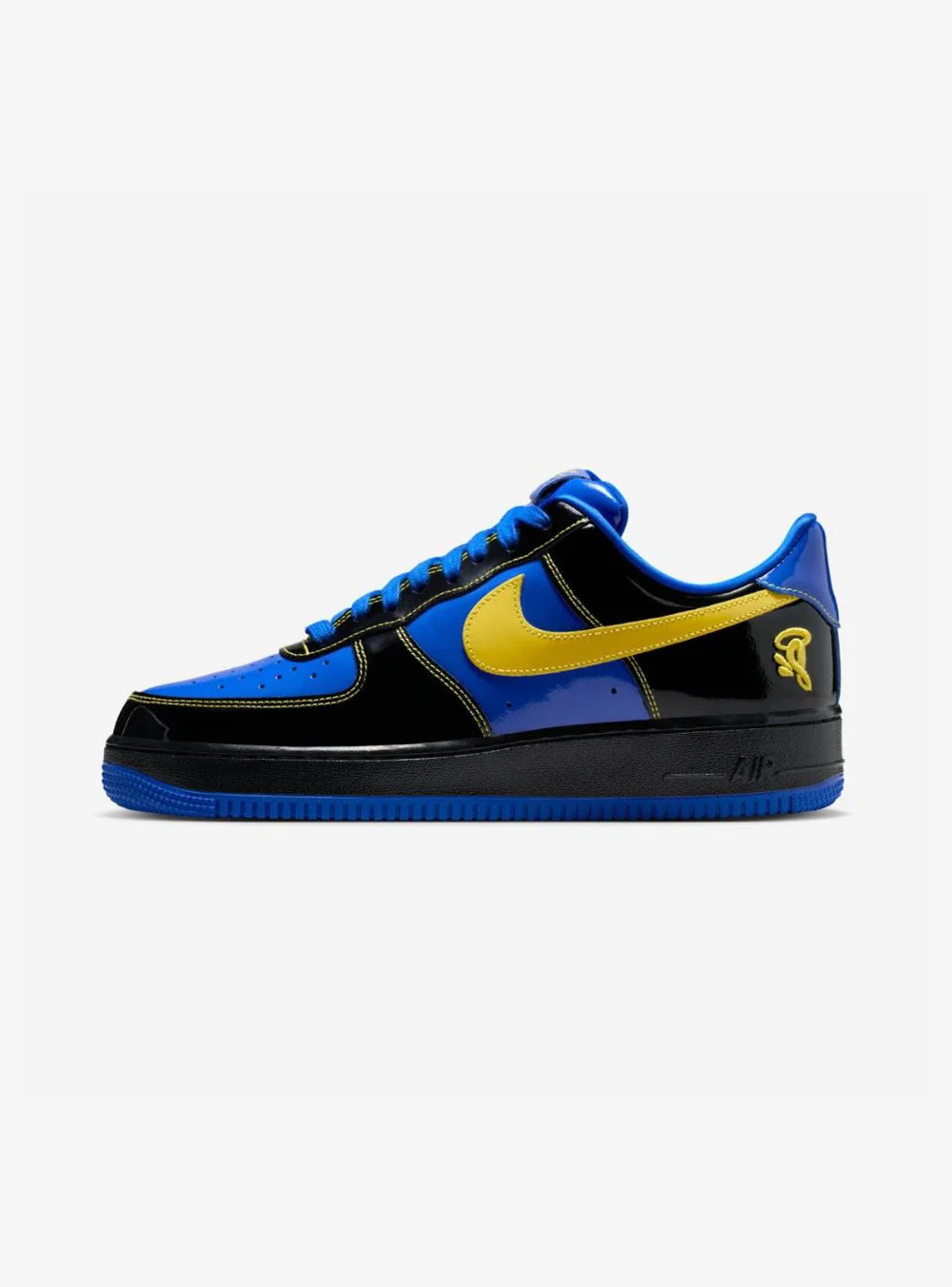 Nike Air Force 1 Low x Roc-A-Fella – Noir / Bleu Royal / Jaune