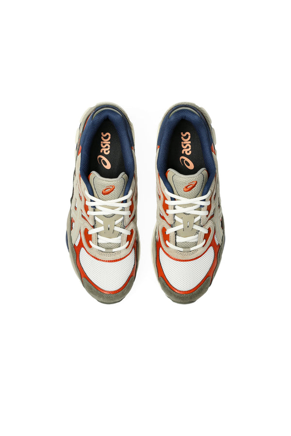ASICS GEL-NYC – Gris Olive / Orange / Blanc
