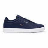 Lacoste Lerond Set – Baskets Homme en Cuir Synthétique (Bleu Marine/Blanc)