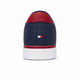 Tommy Hilfiger Sneakers Homme – Bleu Marine & Rouge | Élégance Casual