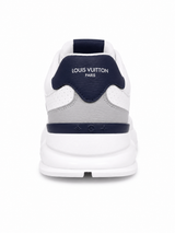 Louis Vuitton LV Trainer Blanc / Bleu Marine & Gris – Sneakers Premium Unisexe