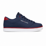 Tommy Hilfiger Sneakers Homme – Bleu Marine & Rouge | Élégance Casual