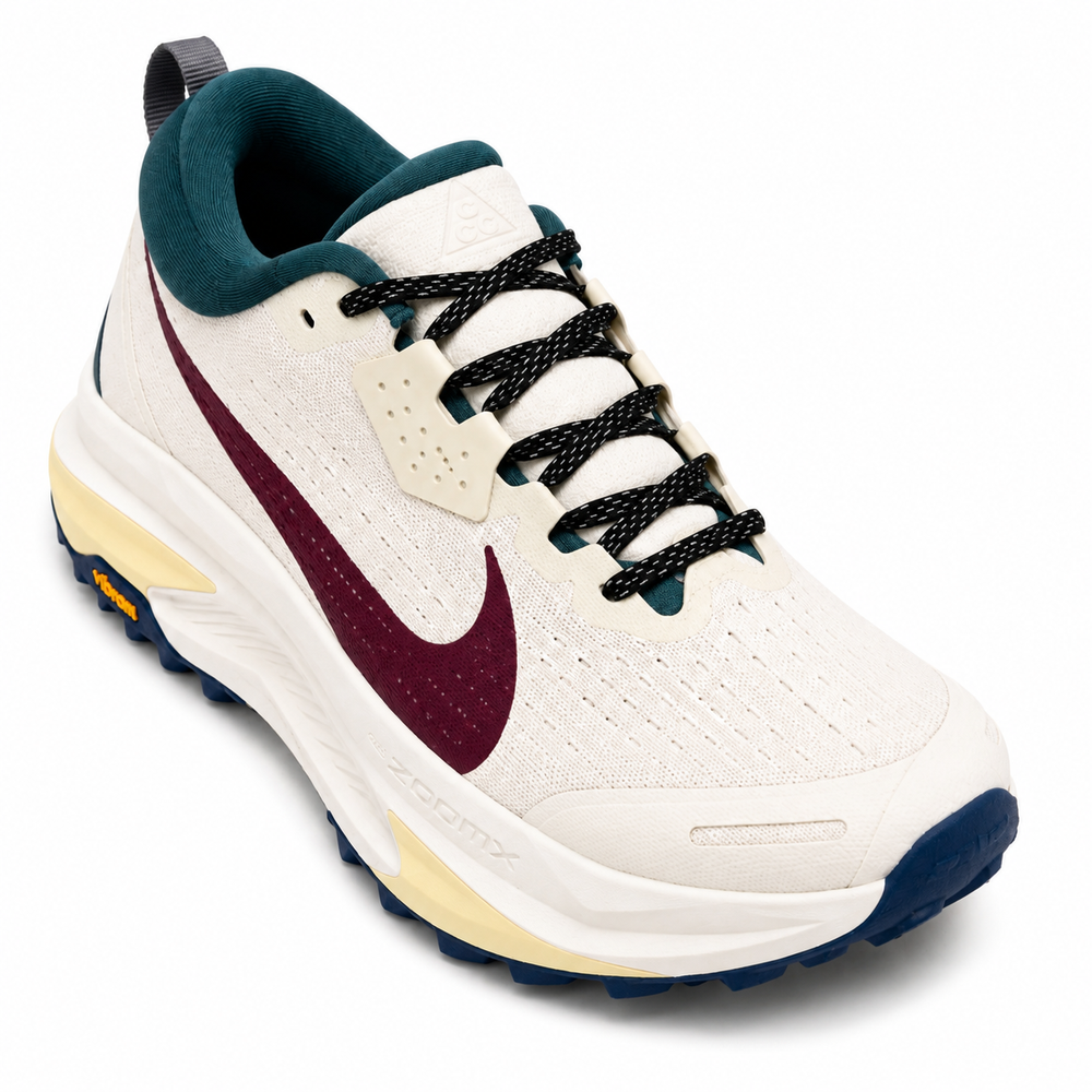 Nike ACG Trail ZoomX – Beige/Bordeaux/Vert
