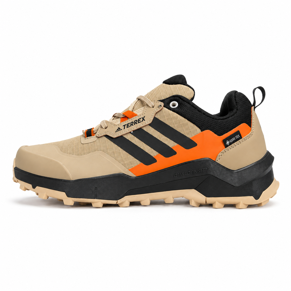 Adidas Terrex Gore-Tex – Chaussures de Randonnée Imperméables Beige/Orange