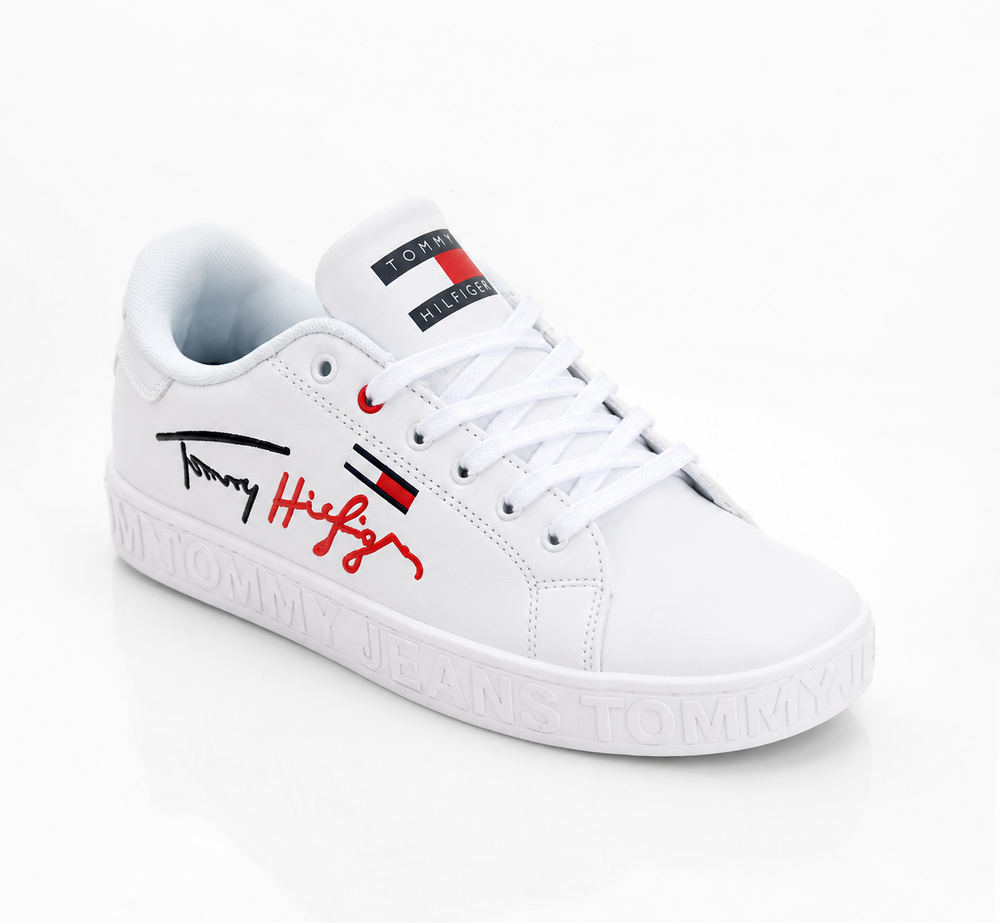 Tommy Hilfiger Signature Court Blanc