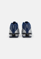 Chaussures Nike Shox Bleu & Argent – Style et Confort Premium