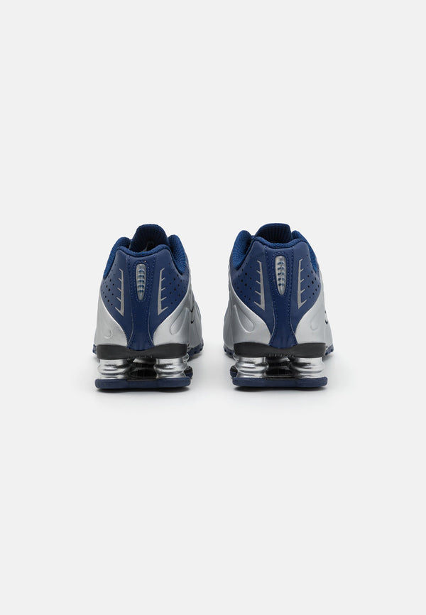 Chaussures Nike Shox Bleu & Argent – Style et Confort Premium