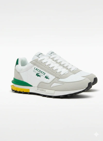 Lacoste Blanc Vert — Élégance Sport & Confort Premium