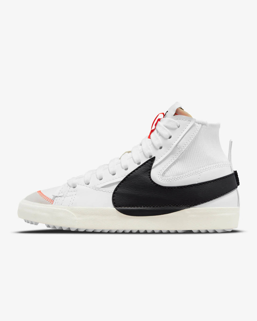 Nike Blazer Mid Blanc & Noir – Chaussure Montante Élégante Homme