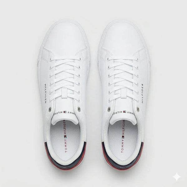 Tommy Hilfiger Blanche – Chaussure Élégante & Confort Homme