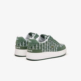 Baskets Lacoste Court Master Monogram Vert & Blanc