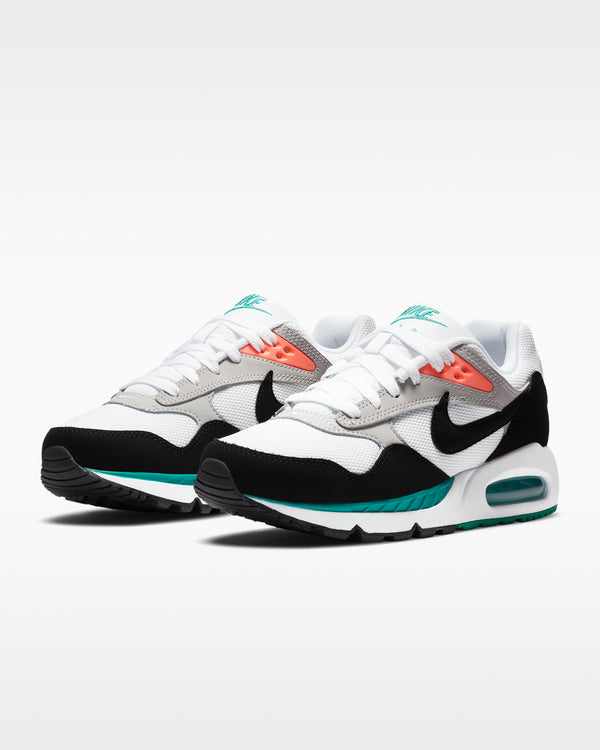 Nike Air Max Correlate – Blanc / Noir avec accents Turquoise & Orange