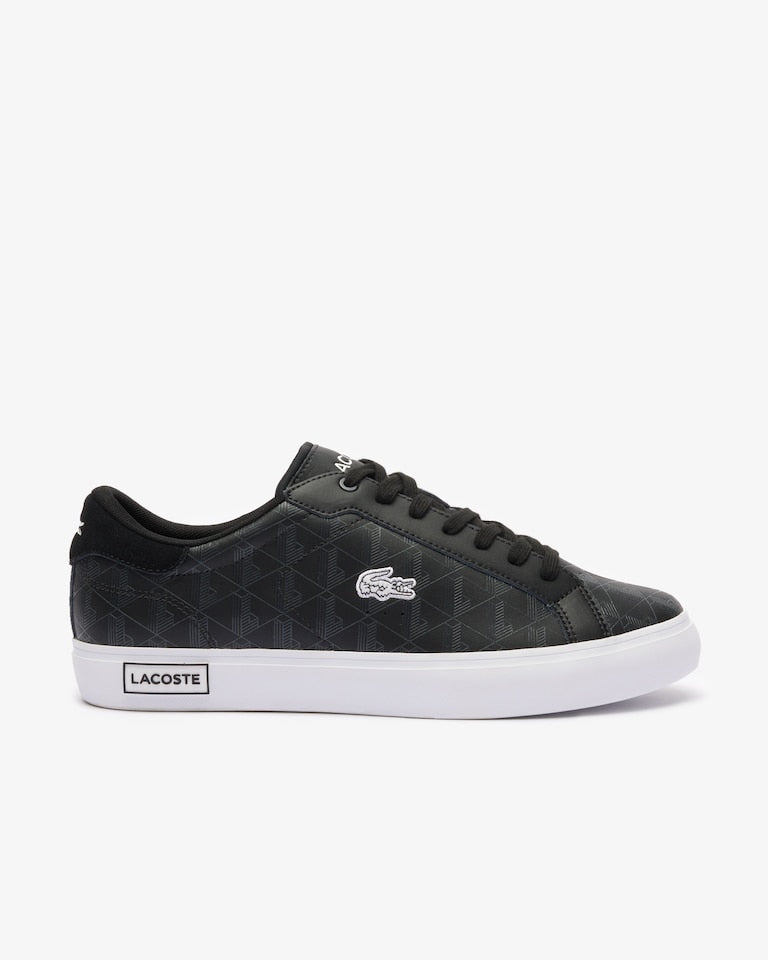 Lacoste Lerond Monogram Black & White