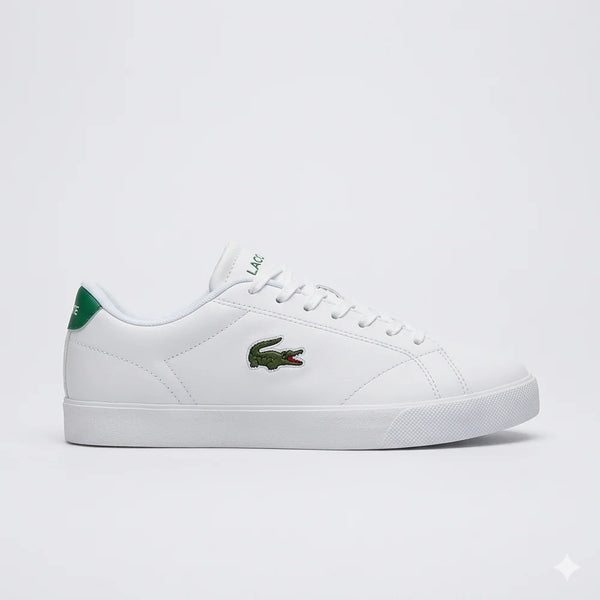 Lacoste Lerond Pro – Sneakers Homme Blanc/Vert | Élégance & Confort