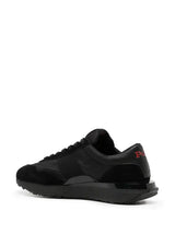 Polo Ralph Lauren Trackster Leather Black – Élégance Sportive