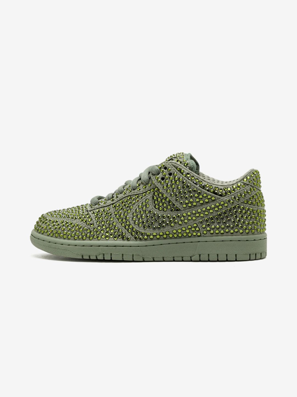 Nike Dunk Low Premium “Olive Rhinestone” – Sneakers Unisexe