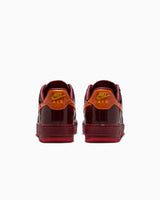 Nike Air Force 1 Low – Bordeaux Verni & Swoosh Orange
