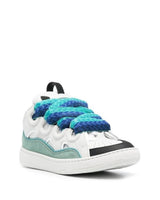 Lanvin Curb Blanc & Vert d’Eau – Sneakers Premium Unisexe